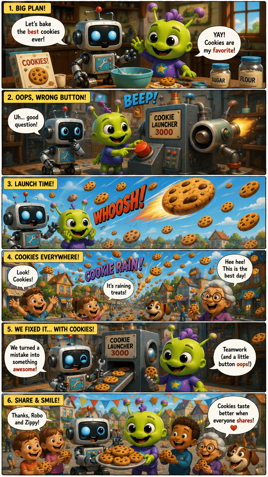 STEM Science Comedy Comic