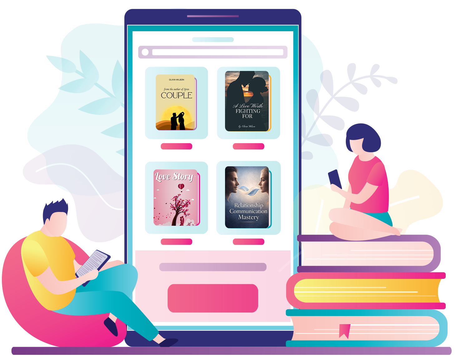 Couple holding hands