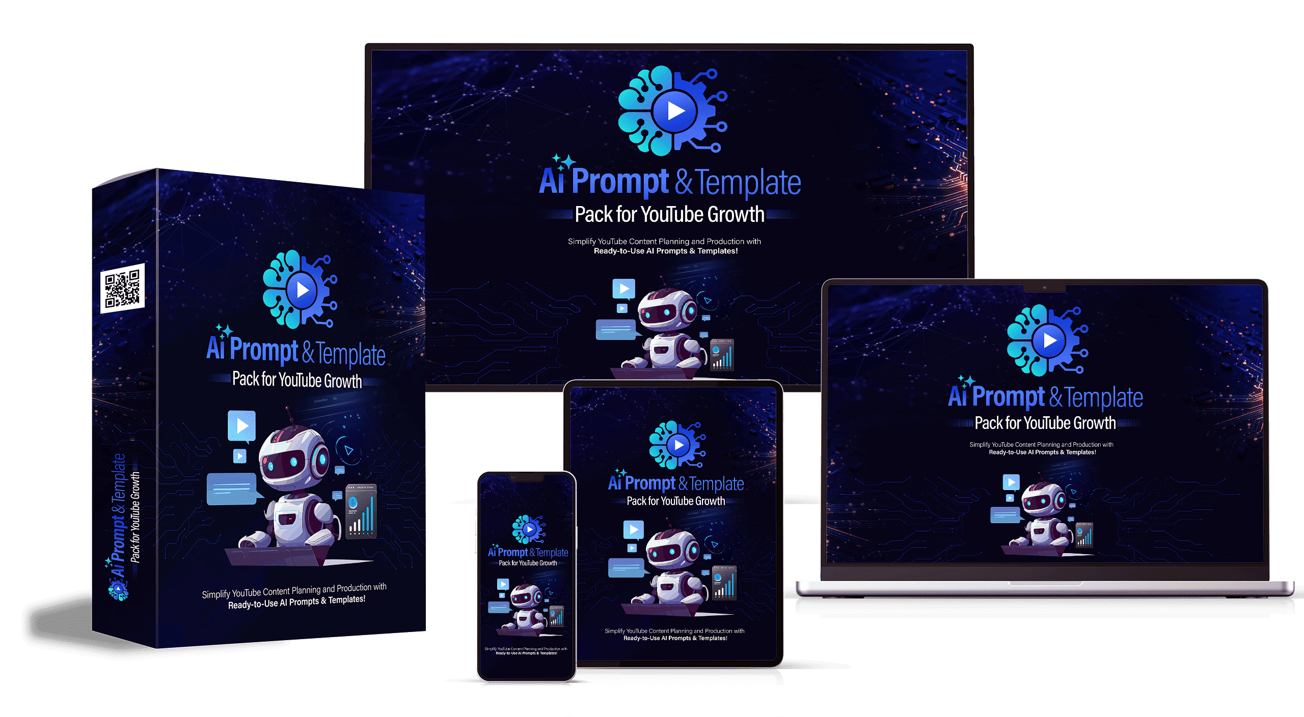 AI Prompt & Template Pack for YouTube Growth